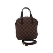 Pre-owned Canvas handbags Louis Vuitton Vintage , Brown , Dames