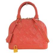 Pre-owned Coated canvas louis-vuitton-bags Louis Vuitton Vintage , Red...