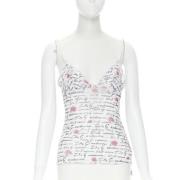 Pre-owned Mesh tops Dolce & Gabbana Pre-owned , White , Dames