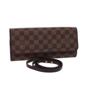 Pre-owned Canvas louis-vuitton-bags Louis Vuitton Vintage , Brown , Da...