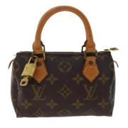 Pre-owned Canvas louis-vuitton-bags Louis Vuitton Vintage , Brown , Da...