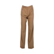 Pre-owned Wool bottoms Gucci Vintage , Brown , Dames