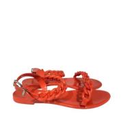 Pre-owned Rubber sandals Givenchy Pre-owned , Red , Dames