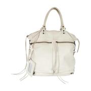 Pre-owned Draagtas Balenciaga Vintage , White , Dames