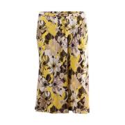Pre-owned Silk bottoms Celine Vintage , Yellow , Dames