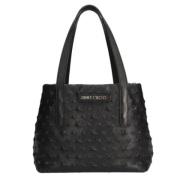 Pre-owned Leather shoulder-bags Jimmy Choo Pre-owned , Black , Dames