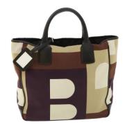 Pre-owned Canvas handbags Bally Pre-owned , Brown , Dames