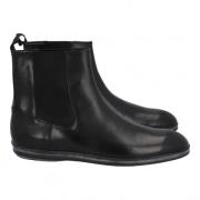 Pre-owned Leather boots Fendi Vintage , Black , Dames