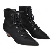 Pre-owned Fabric boots Dior Vintage , Black , Dames