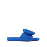 Sliders Off White , Blue , Dames