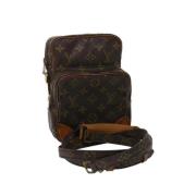 Pre-owned Canvas louis-vuitton-bags Louis Vuitton Vintage , Brown , Da...