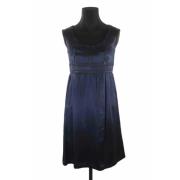 Pre-owned Silk dresses Proenza Schouler Pre-owned , Blue , Dames