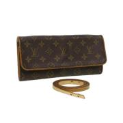 Pre-owned Canvas louis-vuitton-bags Louis Vuitton Vintage , Brown , Da...