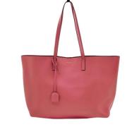 Pre-owned Leather handbags Saint Laurent Vintage , Pink , Dames