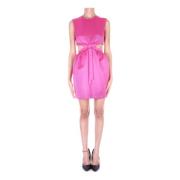 Jurken met rits aan de achterkant Semicouture , Pink , Dames