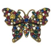 Tweedehands Multicolor Metalen Ring Gucci Vintage , Multicolor , Dames