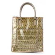 Pre-owned Fabric fendi-bags Fendi Vintage , Beige , Dames