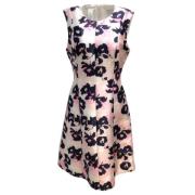 Pre-owned Silk dresses Oscar De La Renta Pre-owned , Multicolor , Dame...