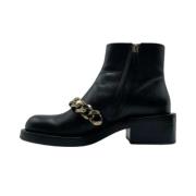 Pre-owned Leather boots Givenchy Pre-owned , Black , Dames