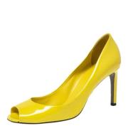 Pre-owned Pumps Gucci Vintage , Yellow , Dames