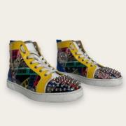 Pre-owned Fabric sneakers Christian Louboutin Pre-owned , Multicolor ,...