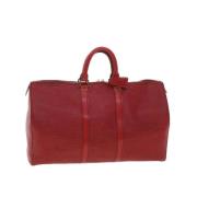 Pre-owned Canvas louis-vuitton-bags Louis Vuitton Vintage , Red , Unis...