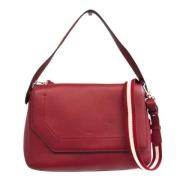 Pre-owned Leather shoulder-bags Bally Pre-owned , Red , Dames