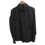 Pre-owned Cotton tops Givenchy Pre-owned , Black , Dames