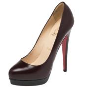 Pre-owned Pumps Christian Louboutin Pre-owned , Red , Dames