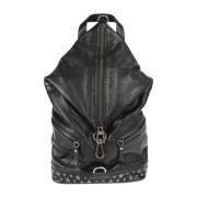 Pre-owned Leather backpacks Jimmy Choo Pre-owned , Black , Dames