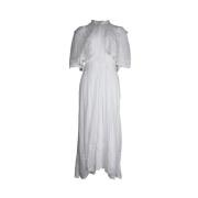 Pre-owned Cotton dresses Isabel Marant Pre-owned , White , Dames