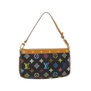 Pre-owned Canvas louis-vuitton-bags Louis Vuitton Vintage , Black , Da...