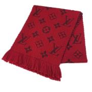 Pre-owned Fabric scarves Louis Vuitton Vintage , Red , Dames