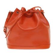 Pre-owned Leather louis-vuitton-bags Louis Vuitton Vintage , Orange , ...