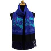 Pre-owned Silk scarves Versace Pre-owned , Blue , Dames