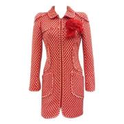 Tweedehands Viscose Buitenkleding Chanel Vintage , Red , Dames