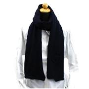 Pre-owned Wool scarves Armani Pre-owned , Black , Dames