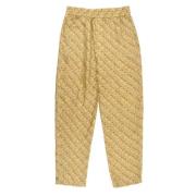 Multicolor Hoge Taille Zijden Broeken Isabel Marant Pre-owned , Yellow...