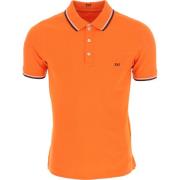 Poloshirt Fay , Orange , Heren