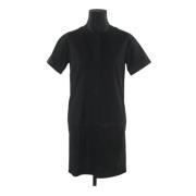 Pre-owned Leather dresses Burberry Vintage , Black , Dames