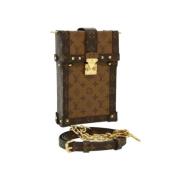 Pre-owned Leather louis-vuitton-bags Louis Vuitton Vintage , Black , D...