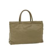 Pre-owned Nylon handbags Prada Vintage , Green , Dames