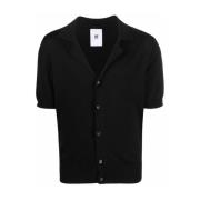 Cardigan met knoppen PT Torino , Black , Heren