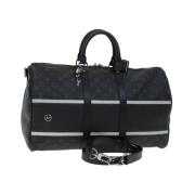 Pre-owned Canvas louis-vuitton-bags Louis Vuitton Vintage , Black , Da...