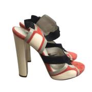Pre-owned Suede sandals Balenciaga Vintage , Multicolor , Dames