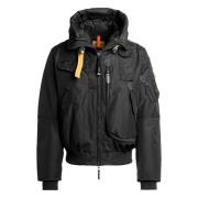 Zwarte bomberjacks Parajumpers , Black , Heren