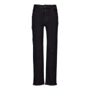 Zwarte Jeans Lois , Black , Dames