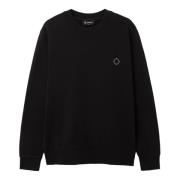 Zwarte Sweaters Ma.strum , Black , Heren