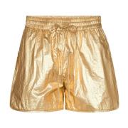 Metallic Gouden Shorts Co'Couture , Yellow , Dames