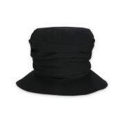 Zwarte wollen bucket hoed voor vrouwen Yohji Yamamoto , Black , Dames